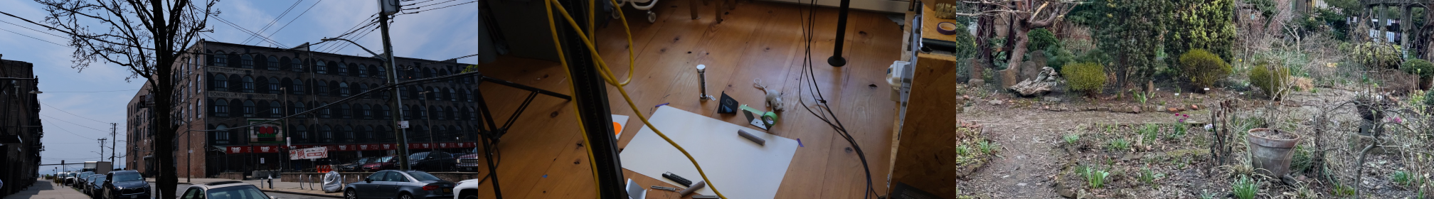 Figure 1: Buildings, workspaces, and deployment areas from my ethnography with craftspeople.